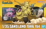Bandai 5066272 - 1/35 Sand Land Tank 104