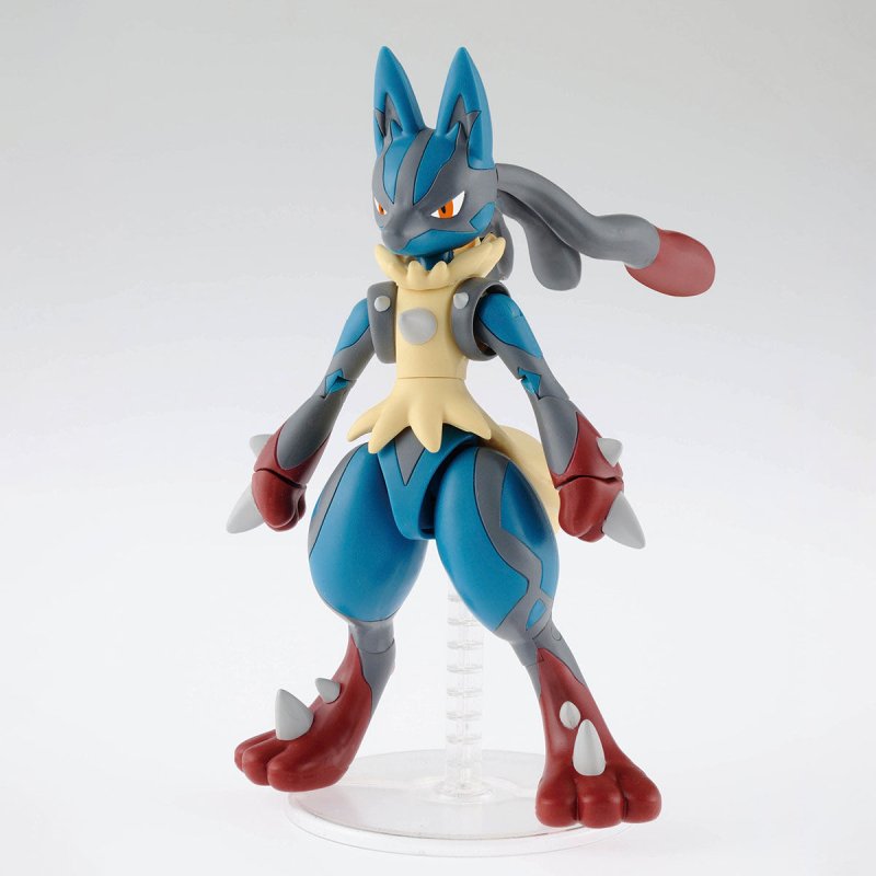 Bandai 5058175 - Mega Lucario Pokemon Plamo Collection 35 Select Series