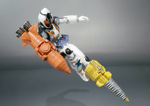 Bandai #HMR-71669 - S.H.Figuarts (MR FOURZE) - FOURZE STAND & EFFECT SET