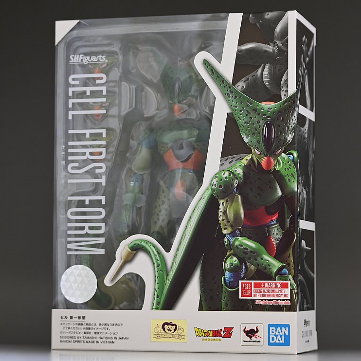 Bandai 63754 - Cell First Form Dragon Ball Z S.H.Figuarts