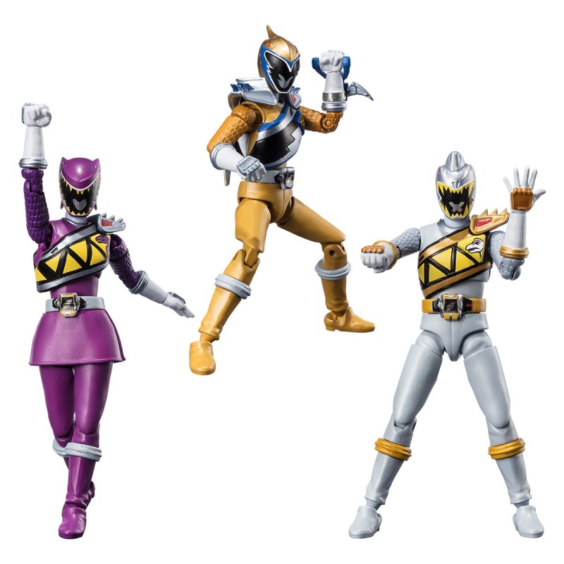 Bandai 91601 - Shodo Super Jyuden Sentai Kyoryuger Set 2