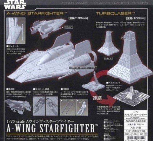 Badnai 63 Star Wars 1 72 A Wing Starfighter Badnai 63 Star Wars 1 72 A Wing Starfighter