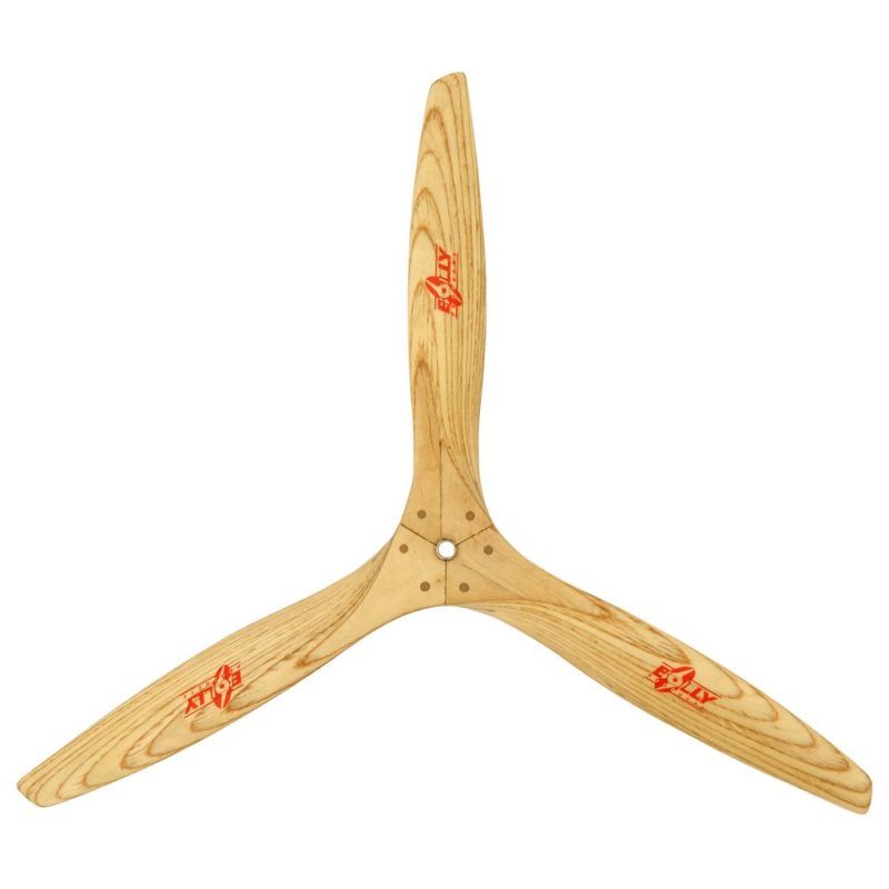 BOLLY WOODEN PROPELLER 14x8 3-BLADE