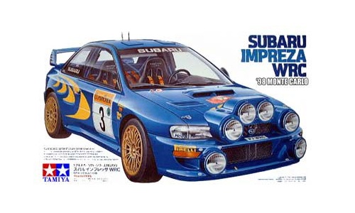 Tamiya 24199 1/24 Scale Model Rally Car Kit Subaru GC8