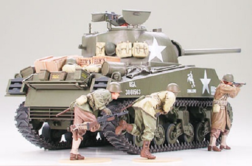 Tamiya 35250 1/35 Model Kit WWII U.S Medium Tank M4A3