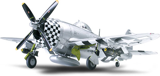 Tamiya 61090 1/48 Aircraft Model Kit USAF Republic P-47D
