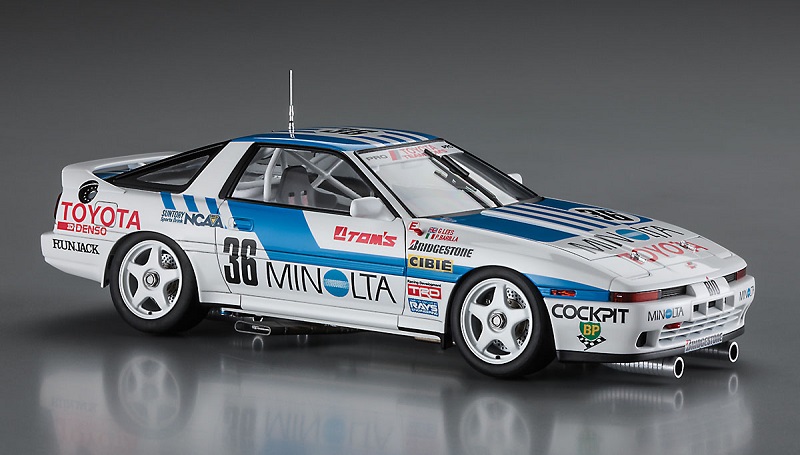 Hasegawa HC-42 1/24 Model Kit Minolta Toyota Supra 3.0GT MA70