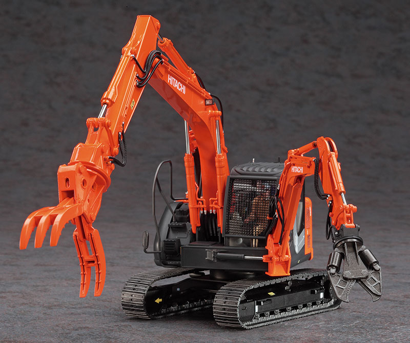Hasegawa SW04 1/35 Model Kit Hitachi Double Arm Construction