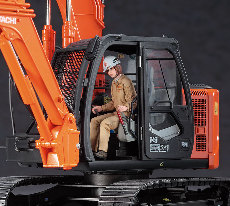 Hasegawa SW04 1/35 Model Kit Hitachi Double Arm Construction