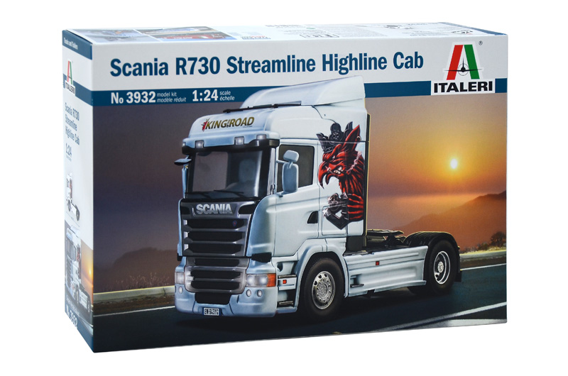 Italeri 3932 1/24 Scale Truck Model Kit Scania R730