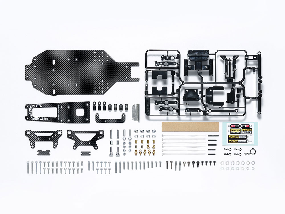 新品未使用　タミヤ　ＴＡ０２　カーボンシャーシ　コンバージョンセット　47479 Tamiya 47479 RC TA02 Carbon Chassis Conversion Set For TA02W