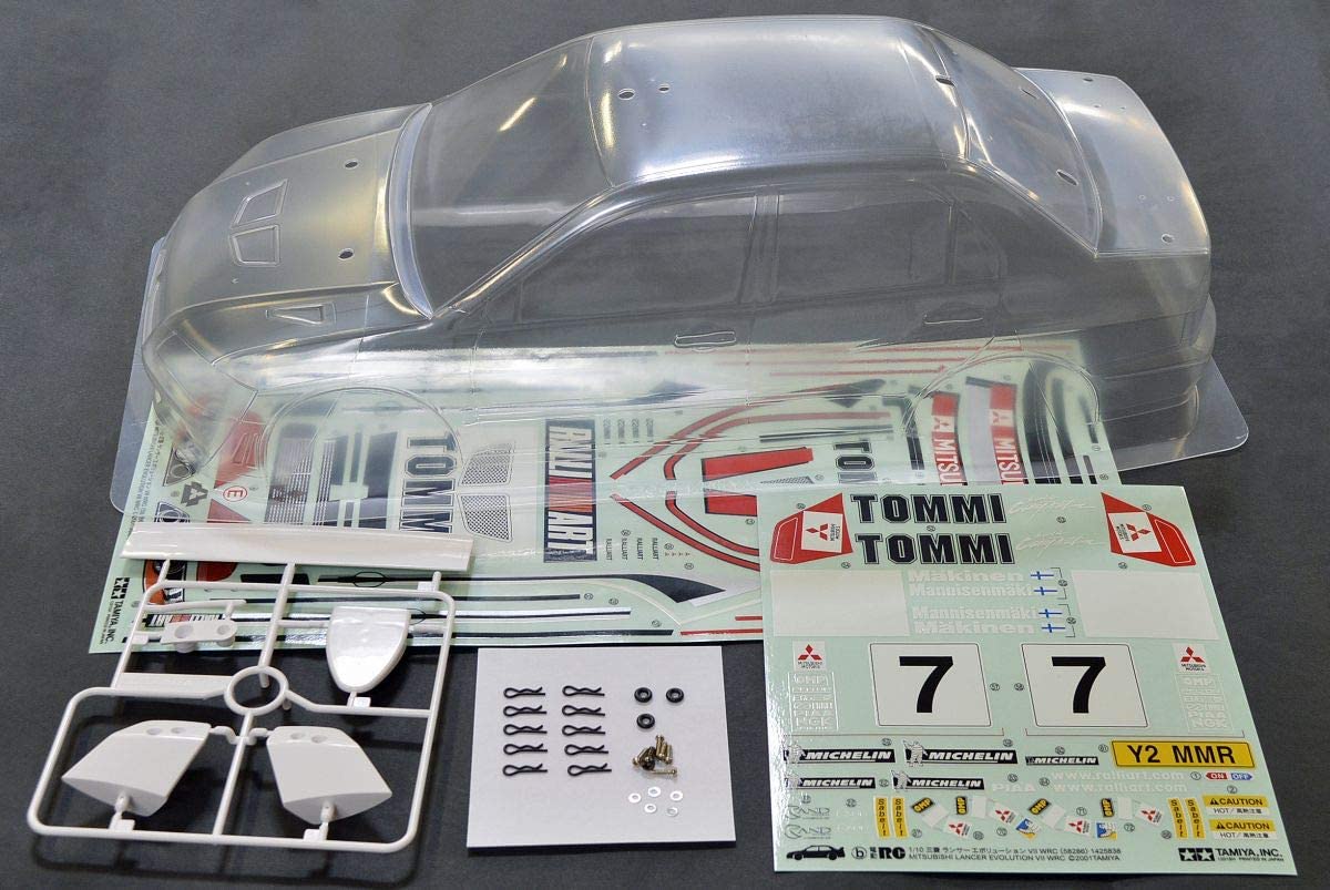 Tamiya 50927 1/10 RC Car Lancer Evolution VII Evo 7 WRC