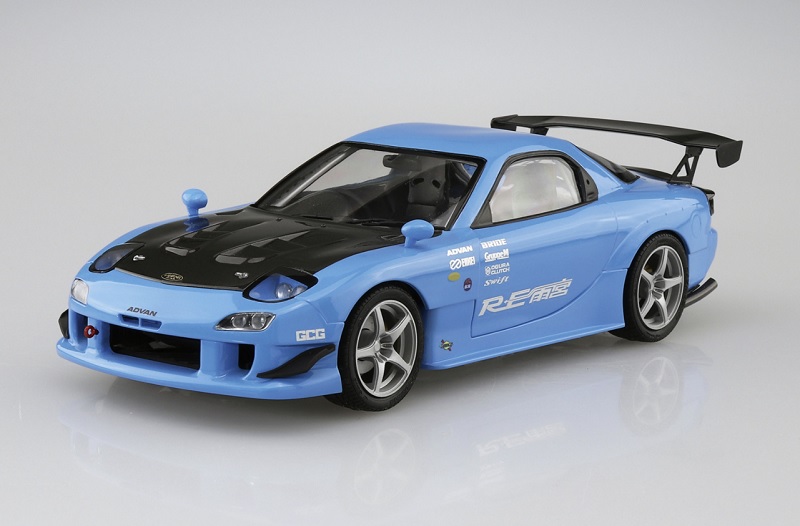 NO.119  1/24 雨宮 MAZDA  RX-7 FD3S Aoshima 1/24 RE Amemiya Mazda FD3S RX-7 99