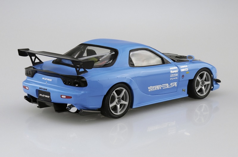 Aoshima 1/24 Scale The Tuned Car(67)Model Kit RE Amemiya Mazda RX