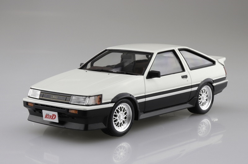 AOSHIMA - JZS100　1/24 AE86　レビン後期型ミニカー Aoshima 1/24 Scale Toyota TRD AE86 Corolla Levin N2 Spec