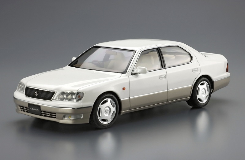 アオシマ　1/24 CELSIOR UCF21 Aoshima 1/24 Scale Model Car Kit Toyota UCF21 Celsior C Type
