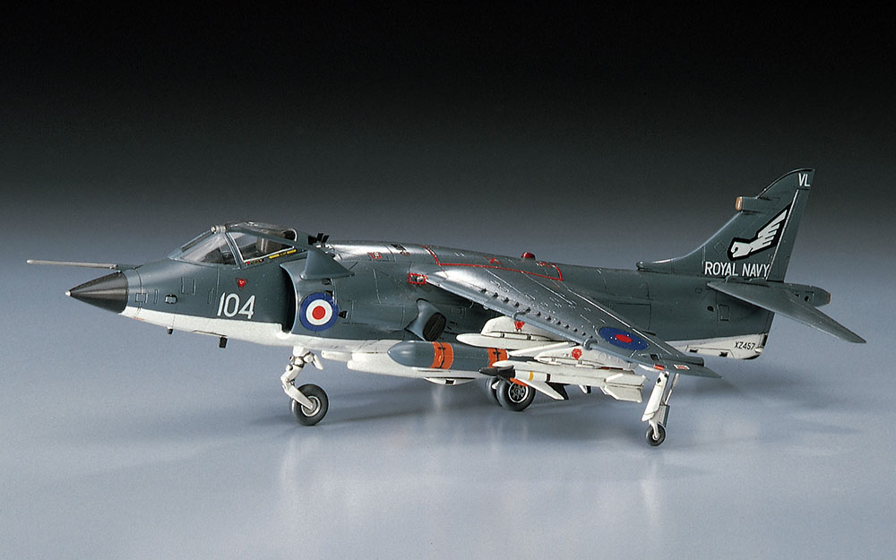 しんやはるき Hasegawa B5 1/72 Scale Model Aircraft Kit Royal Navy Hawker Sea
