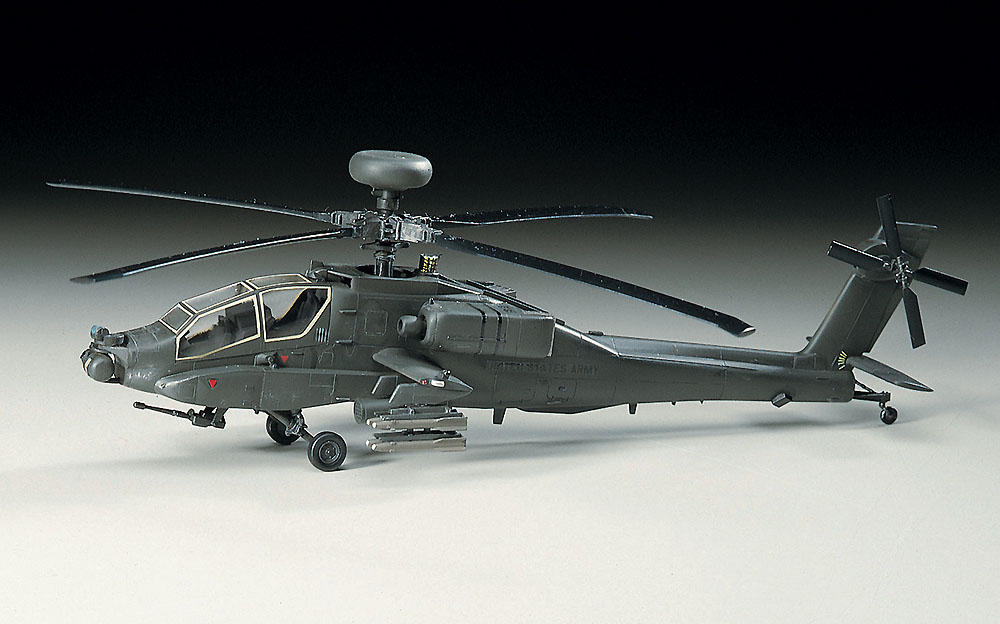 Hasegawa 01536 E6 1/72 Scale Model Helicopter Kit U.S Army AH-64