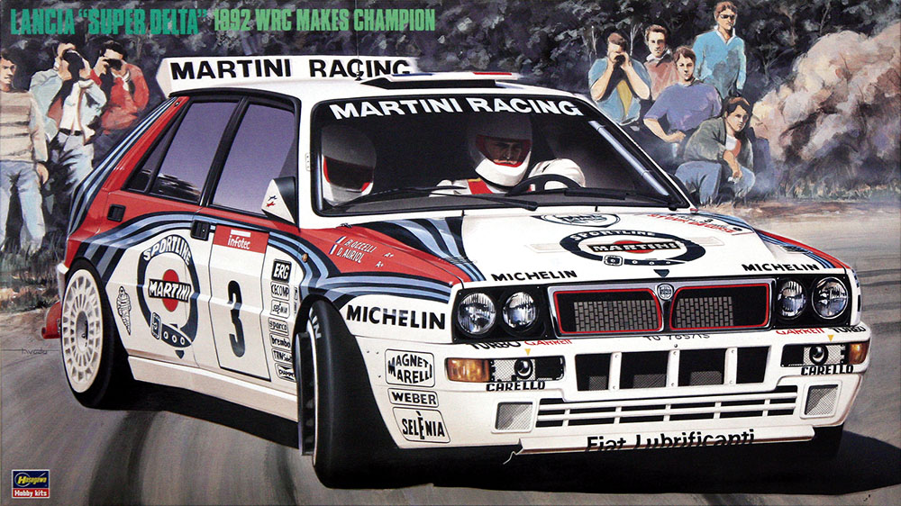 Hasegawa 1/24 Model Kit Martini Racing Lancia Delta HF Integrale