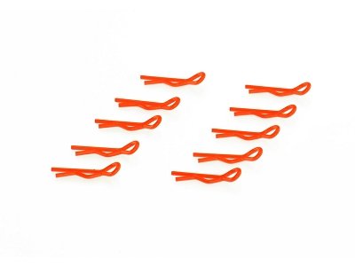 EDS 301005 - Small Body Clip 1/10 - Fluorescent Red (10)