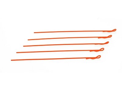 EDS 303005 - Extra Long Body Clip 1/10 - Fluorescent Red (5)