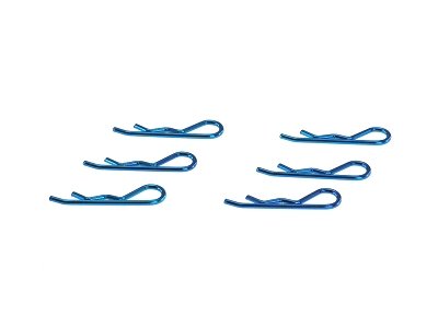 EDS 304008 - Body Clip 1/8 - Metallic Blue (6)