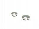 EDS 199041 - 18mm & 22mm Aluminum End Cap - Silver (2)