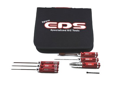 EDS 290906 - Tools For Electric Touring Cars With Tool Bag - 7 PCS.