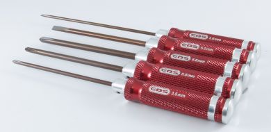 EDS 290901 - Phillips Screwdriver Set 3.5 5.0 & 5.8 X 120mm + Flat Head Screwdriver Set 3.0 X150mm & 5.0x120mm - 5 PCS