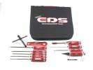 EDS 290907 - Tools For Nitro Cars With Tool Bag - 12 PCS.