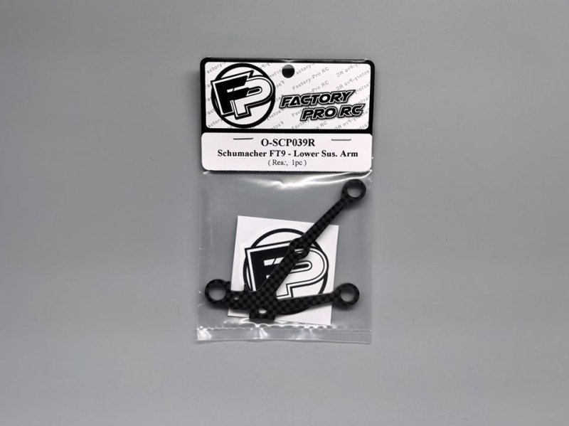 Factory Pro FP-O-SCP039R Schumacher FT9 - Lower Suspension Arm - Rear 1pc