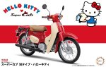 Fujimi 14216 - 1/12 Honda Super Cub 50 Type (Hello Kitty Limited) Bike NX-1101