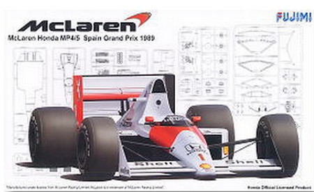 Fujimi 09062 - 1/20 GP-19 Mclaren Honda MP4/5 1989 Spain GP(Model Car)
