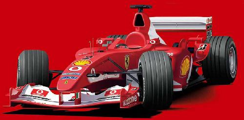 Fujimi 09088 - 1/20 GP-33 Ferrari F2003-GA Monaco GP(Model Car)