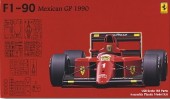 Fujimi 09043 - GP 8 Ferrari F1-90 Mexican GP 1990 (Model Car)