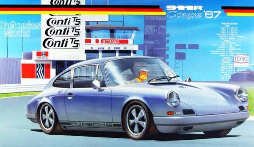 Fujimi 08208 - 1/24 EM-8 Porsche 911 Coupe R 67 (Model Car)