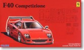 Fujimi 12387 - 1/24 FR-15 Ferrari F40 Competizione (w/Etching) (Model Car)