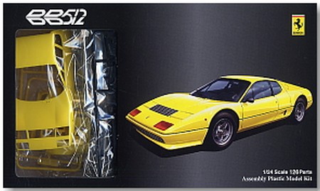 Fujimi 12330 - 1/24 RS Ferrari 512BB Yellow