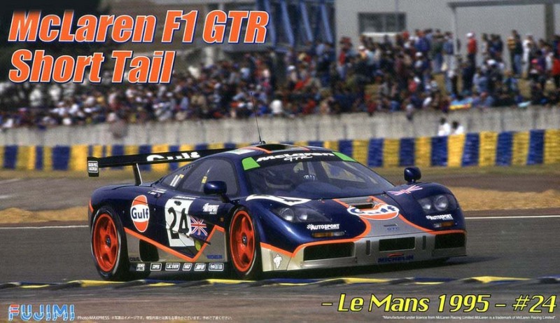 Fujimi 12599 - 1/24 RS-27 Maclaren F1 GTR Short Tail Le Mans 1995 No.24