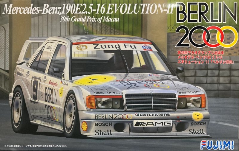 Fujimi 06272 - 1/24 Mercedes Benz 190E 2.5-16 Evolution II Berlin 2000