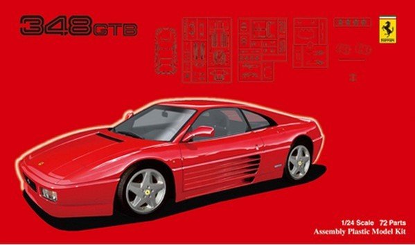 Fujimi 12591 - 1/24 RS-69 Ferrari 348GTB