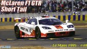 Fujimi 12602 - 1/24 RS-26 McLaren F1 GTR Short Tail 1995 Le Mans No.49 WEST FM