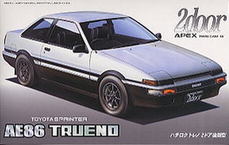 Fujimi 03522 - 1/24 ID-57 Toyota AE86 Trueno 2 door GT Apex Late type85(Model car)