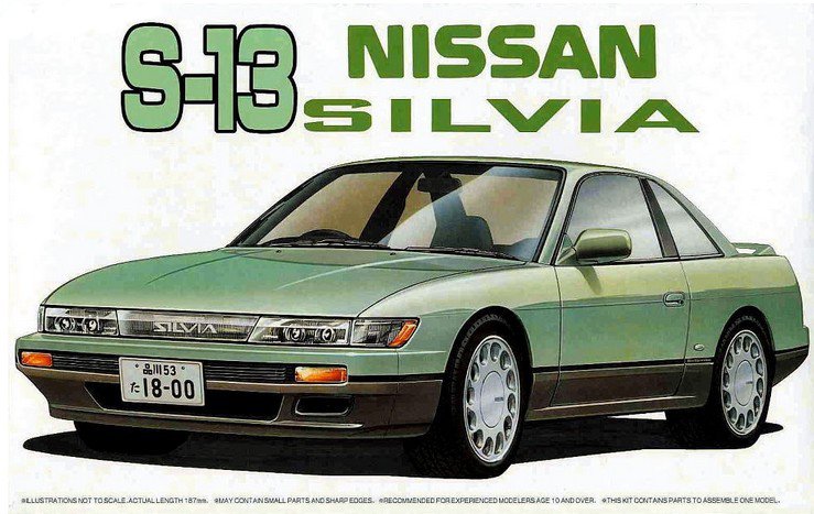 Fujimi 03888 - 1/24 ID-17 Nissan S13 Silvia Ks 88