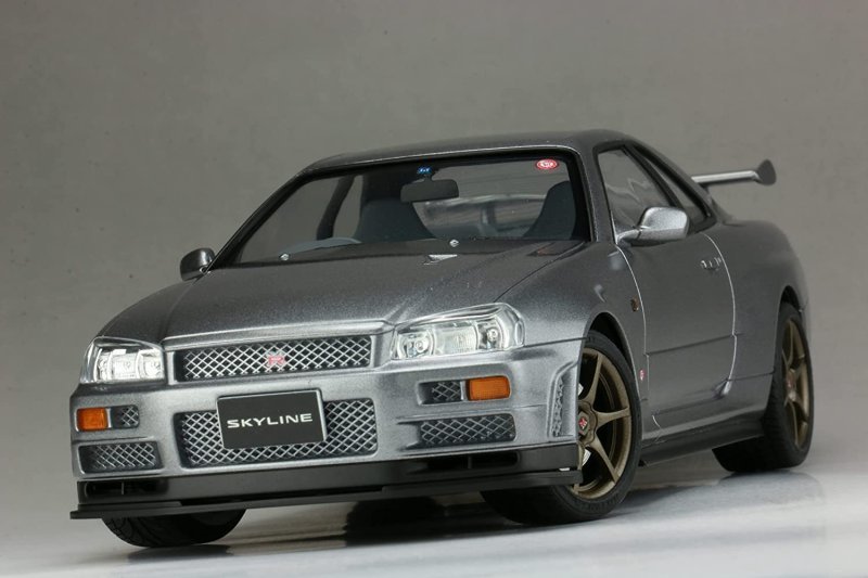 Fujimi ID-285 1/24 Scale Model Kit Nissan Skyline GT-R R34 V-Spec