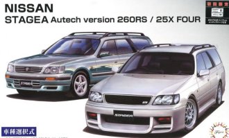 Fujimi 04613 - 1/24 Nissan Stagea Autech Version 260RS/25X Four