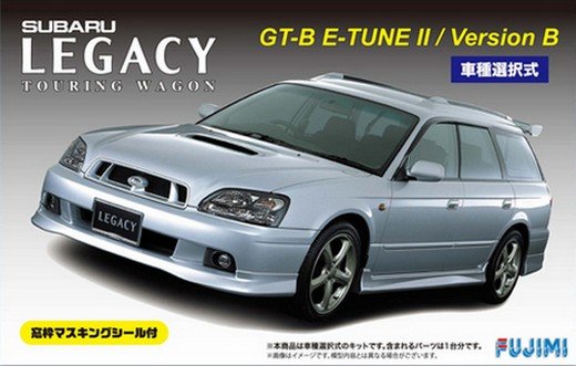 Fujimi 04751 - 1/24 ID-77 Subaru Legacy Touring Wagon GT-B E-tune II / Version B w/Window Frame Masking Seal