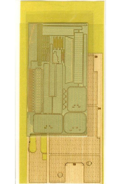 Fujimi 11458 - 1/350 Wood Deck Seal for IJN Aircraft Carrier Kaga