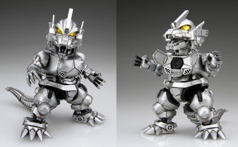 Fujimi Chibimaru Godzilla Mechagodzilla Type3 Kiryu Heavy Equipment Type for sale online 