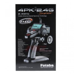 Futaba 4PKS 2.4GHz FASST Transmitter for RC Cars